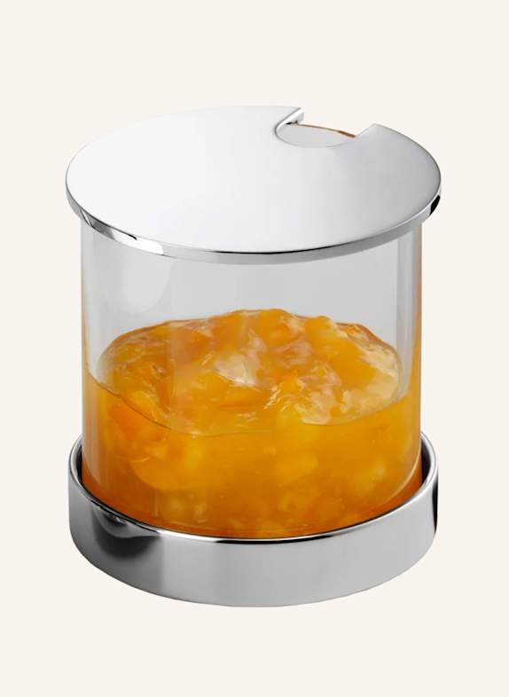ROBBE & BERKING Konfitürendose Höhe 8,8cm (90g versilbert) SILBER