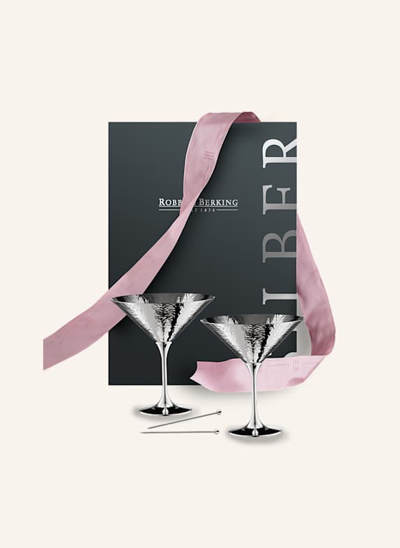 ROBBE & BERKING Cocktail-Geschenkset MARTELÉ (90g versilbert) SILBER