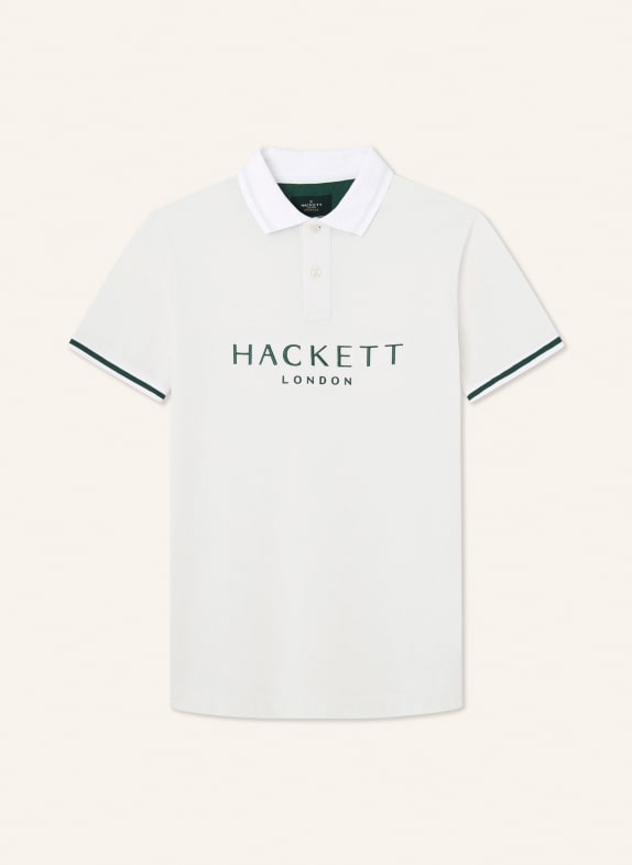 HACKETT LONDON Poloshirt HERITAGE CLASSIC POLO WEISS
