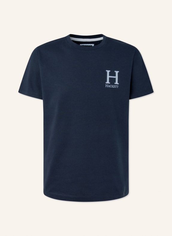 HACKETT LONDON T-Shirt HERITAGE H TEE DUNKELBLAU