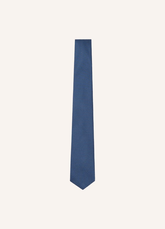 HACKETT LONDON Krawatte TRI COLOUR BOXT DUNKELBLAU