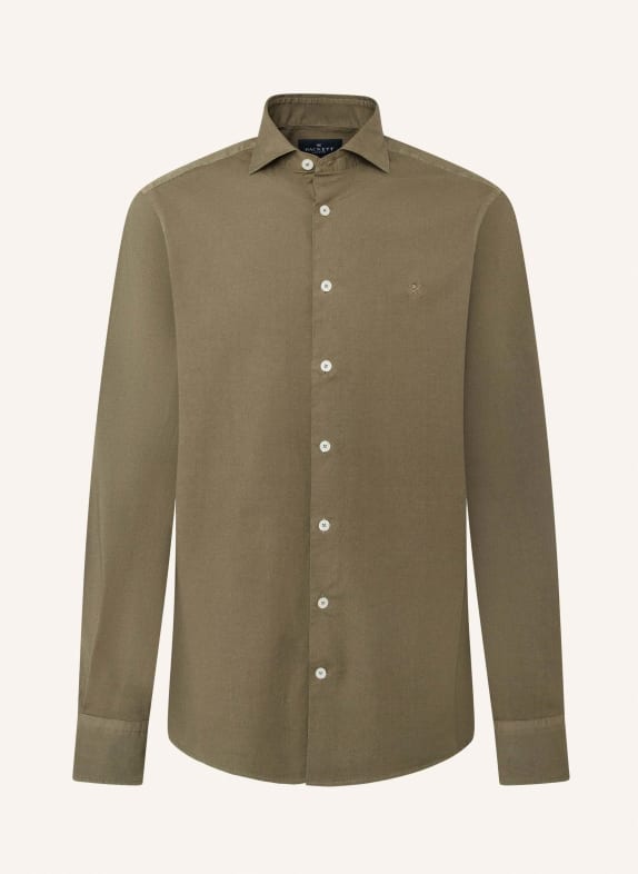 HACKETT LONDON Freizeithemd ESS GMT DYE STRET POP KHAKI