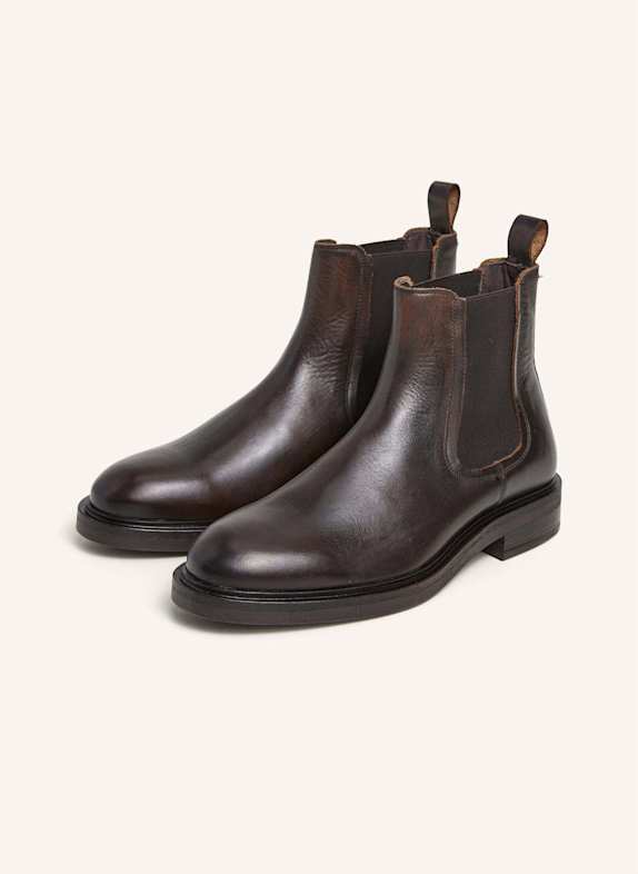 HACKETT LONDON Chelsea-Boots EGMONT DUNKELBRAUN