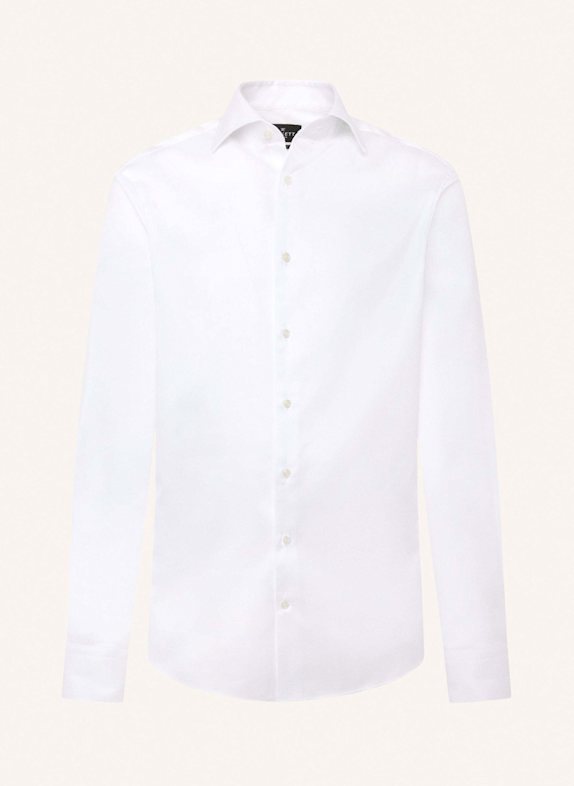 HACKETT LONDON Freizeithemd HERRINGBONE WEISS