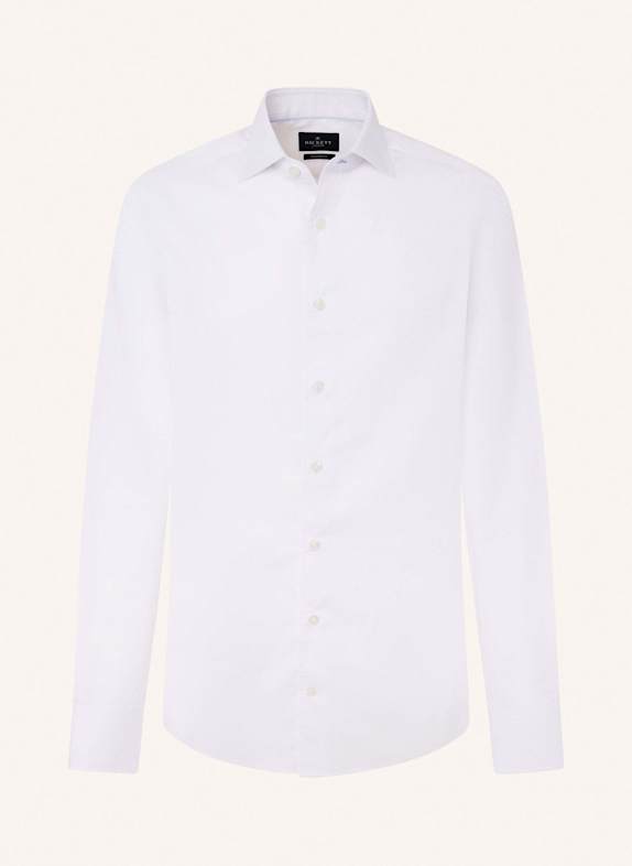 HACKETT LONDON Freizeithemd MAGIC SHIRT TWILL WEISS