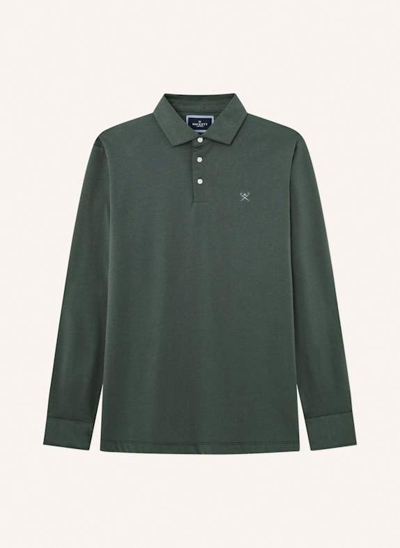 HACKETT LONDON Poloshirt PIMA COTTON POLO LS GRÜN