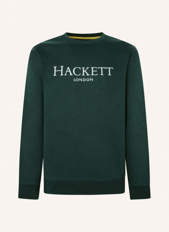 HACKETT LONDON Sweatshirt HERITAGE CREW DUNKELGRÜN