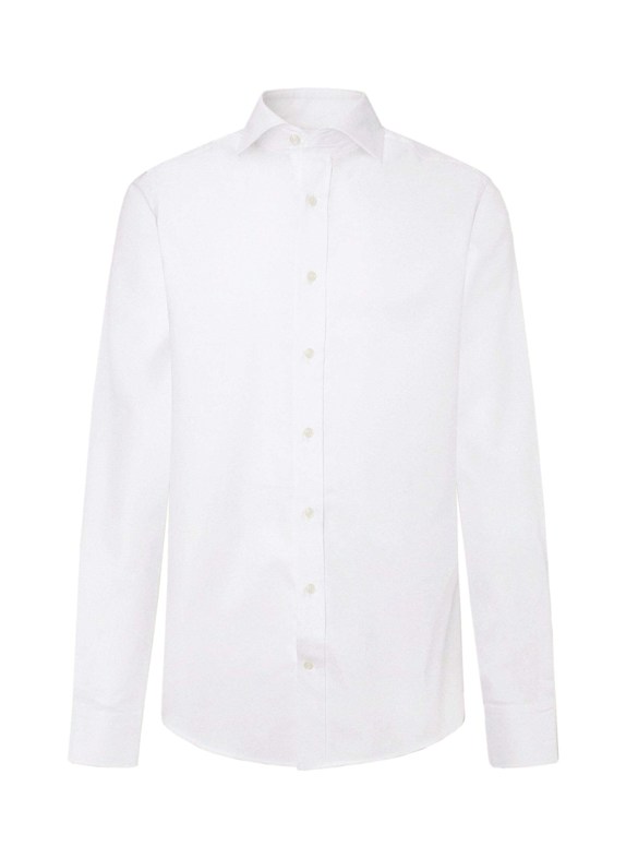 HACKETT LONDON Freizeithemd ROYAL OX BC WEISS