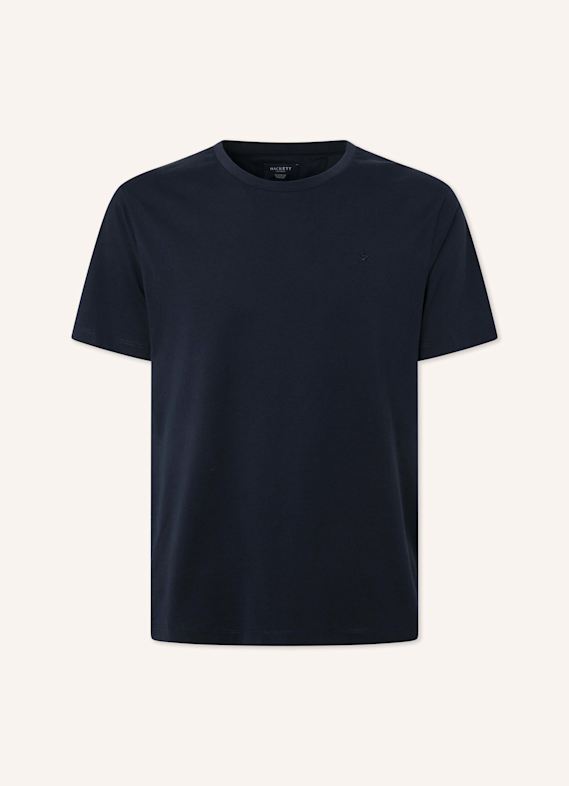 HACKETT LONDON T-Shirt PIMA COTTON TEE DUNKELBLAU