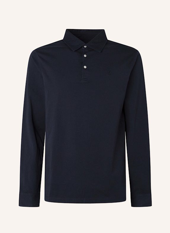 HACKETT LONDON Poloshirt WASHED JERSEY LS