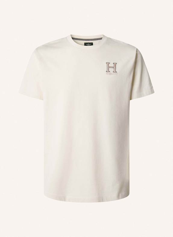 HACKETT LONDON T-Shirt HERITAGE H SS TEE CREME