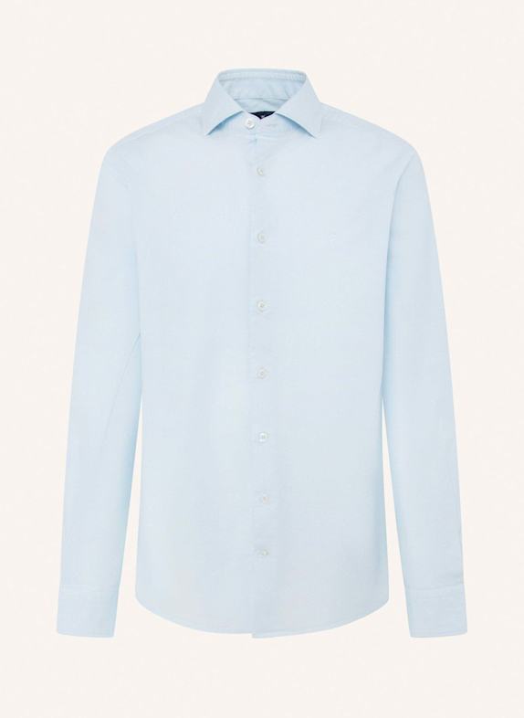 HACKETT LONDON Freizeithemd ESS GMT DYE STRET POP HELLBLAU