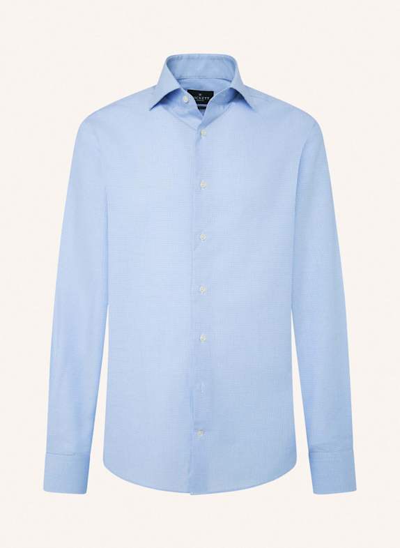 HACKETT LONDON Freizeithemd MINI GINGHAM HELLBLAU