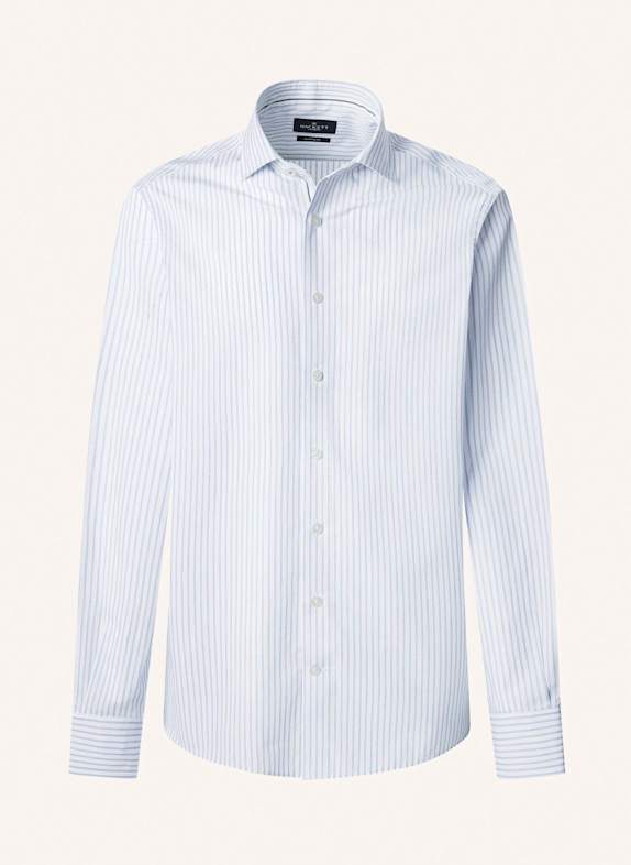 HACKETT LONDON Freizeithemd MELANGE ENG STRIPE HELLBLAU