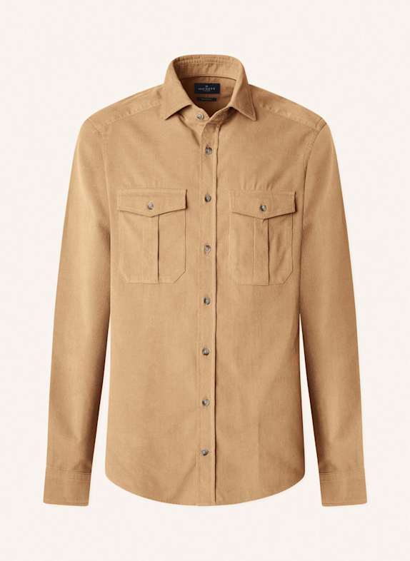 HACKETT LONDON Freizeithemd CORD CARGO CAMEL