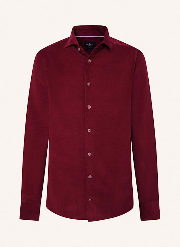 HACKETT LONDON Freizeithemd SMART BABYCORD ROT