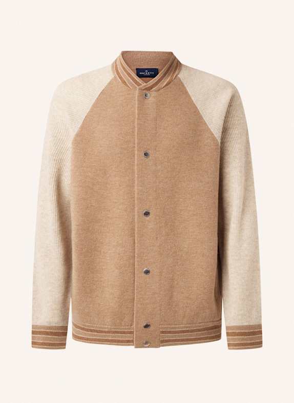 HACKETT LONDON Sakko HERITAGE VARSITY JKT CAMEL