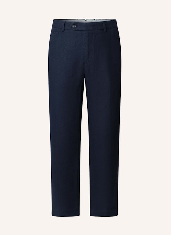 HACKETT LONDON Chino PD LINEN TROUSER. BLAU