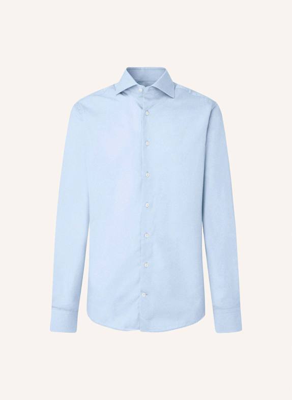 HACKETT LONDON Freizeithemd POPLIN SLIM BC HELLBLAU