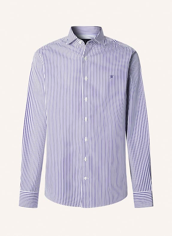 HACKETT LONDON Freizeithemd CITY BENGAL STRIPE BLAU