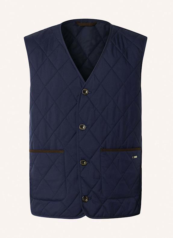 HACKETT LONDON Gilet PADDOCK VEST BLAU