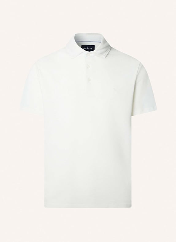 HACKETT LONDON Poloshirt SELVEDGE KNIT PLKT CREME