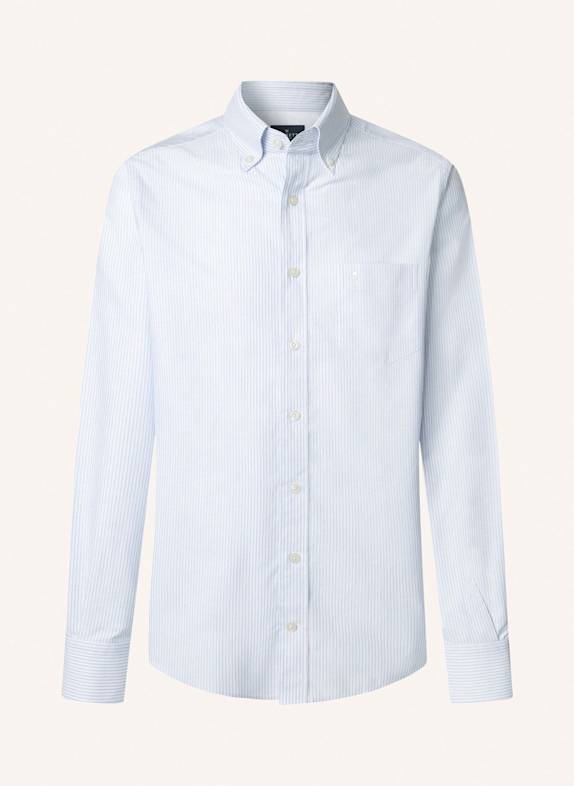 HACKETT LONDON Freizeithemd OXFORD STRIPE HELLBLAU