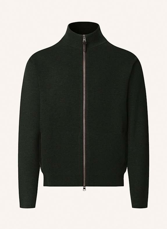 HACKETT LONDON Strickjacken Cardigan MILANO FZIP GRÜN
