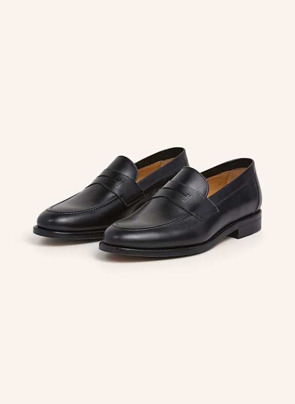 HACKETT LONDON Loafer WALTER PLAIN SCHWARZ