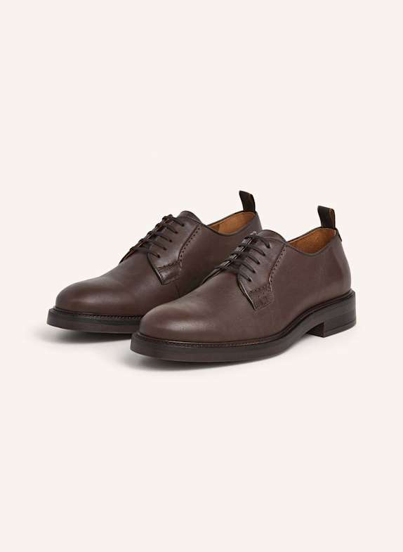 HACKETT LONDON Oxford EGMONT NATURAL DUNKELBRAUN