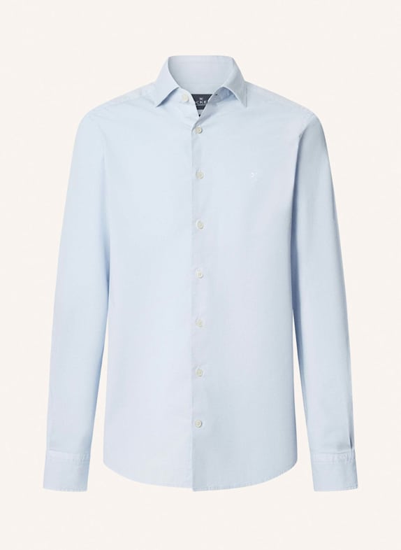 HACKETT LONDON Freizeithemd ESS GMD POPLIN HELLBLAU