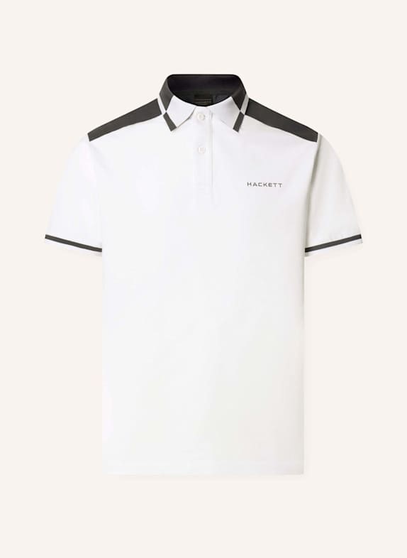 HACKETT LONDON Poloshirt HS CITY BLOCK POLO WEISS