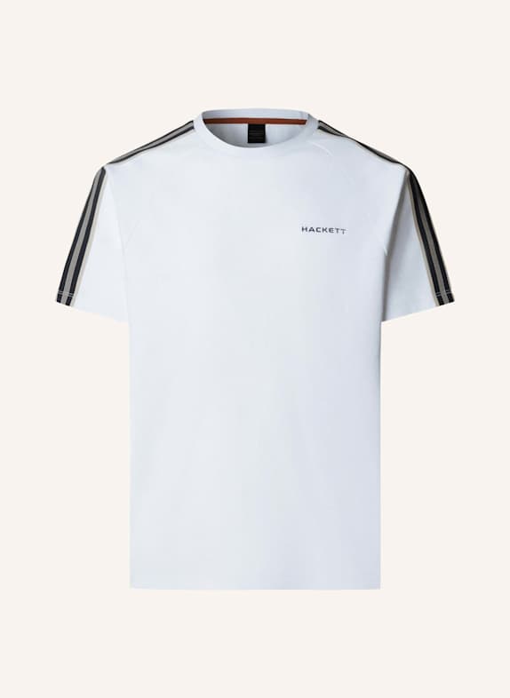 HACKETT LONDON T-Shirt HS TAPE TEE WEISS