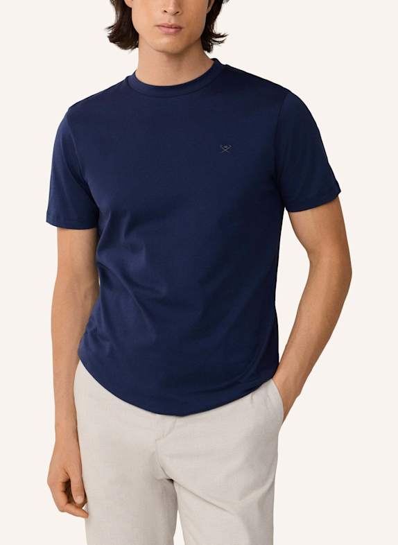 HACKETT LONDON T-Shirt SS LOGO TEE BLAU