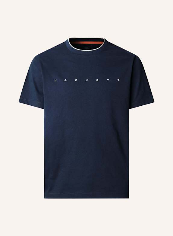 HACKETT LONDON T-Shirt HS ESSENTIAL TEE DUNKELBLAU