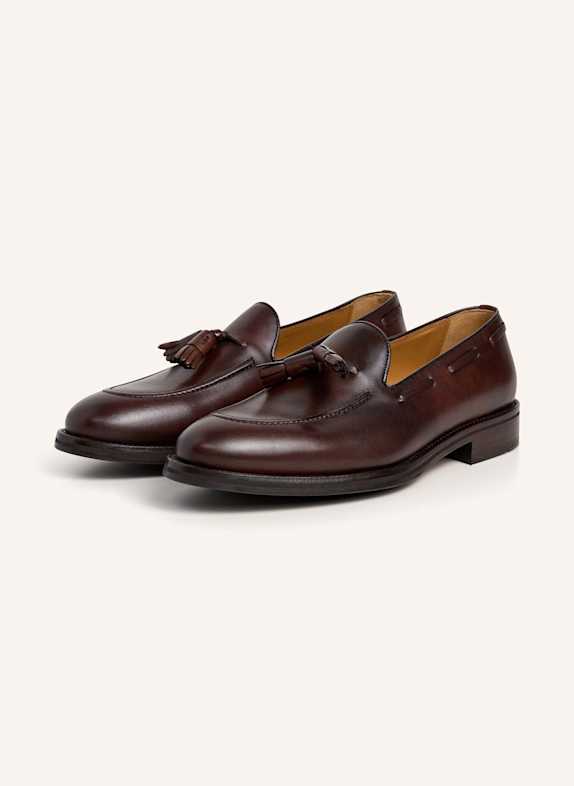 HACKETT LONDON Loafer MAYFAIR CRUST DUNKELBRAUN