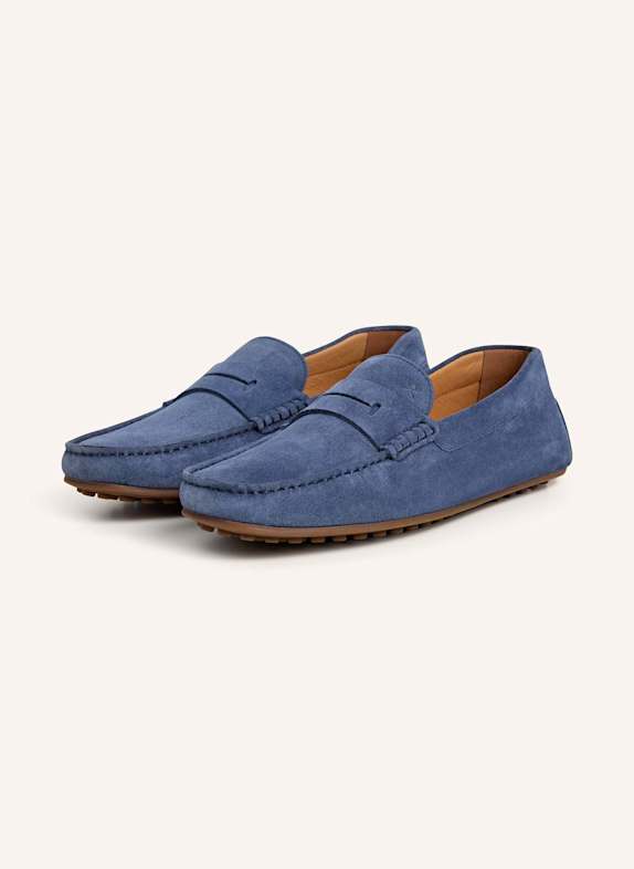 HACKETT LONDON Loafer DRIVER SADDLE BLAU