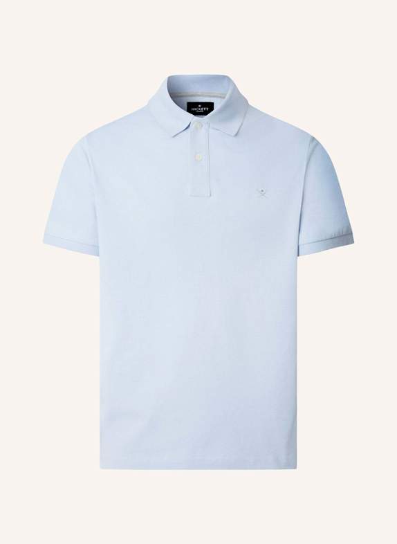 HACKETT LONDON Poloshirt TIPPED JERSEY POLO BLAU