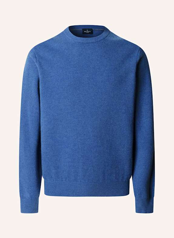 HACKETT LONDON Pullover LAMBSWOOL CREW DUNKELBLAU
