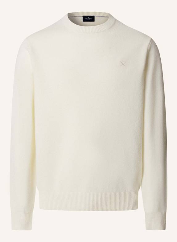 HACKETT LONDON Pullover LAMBSWOOL CREW CREME