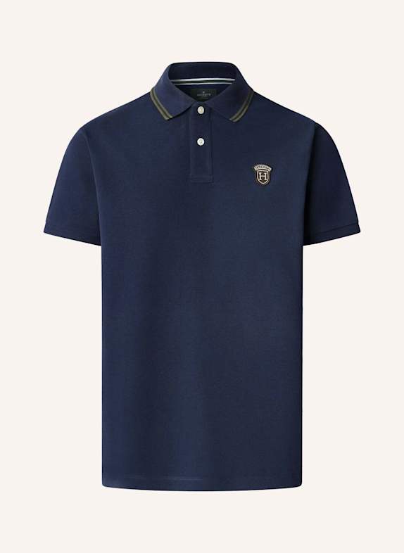HACKETT LONDON Poloshirt HERITAGE BADGE POLO BLAU