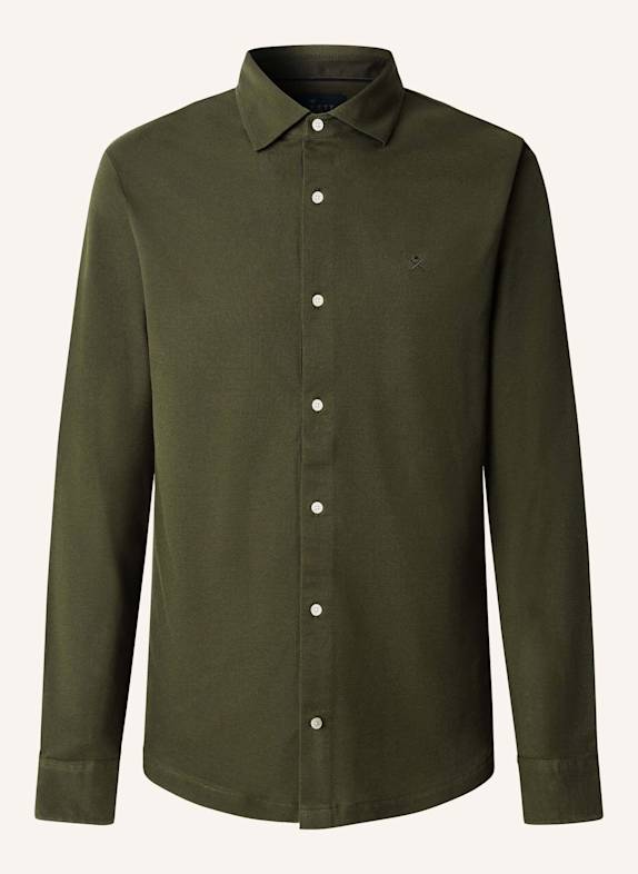 HACKETT LONDON Poloshirt PIPED SHIRT POLO LS GRÜN