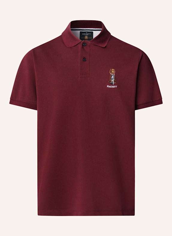 HACKETT LONDON Poloshirt HERITAGE HARRY POLO DUNKELROT