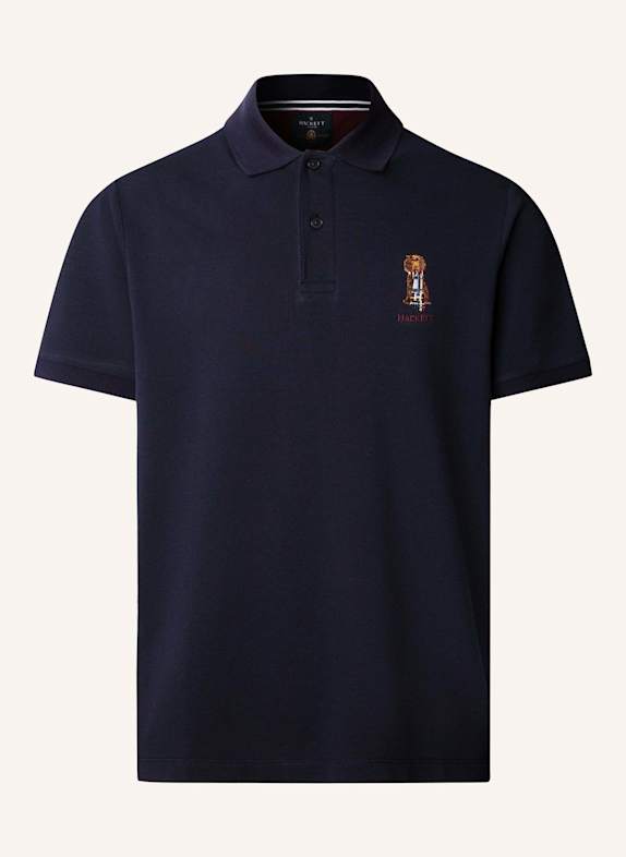 HACKETT LONDON Poloshirt HERITAGE HARRY POLO BLAU
