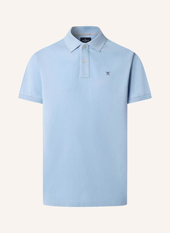 HACKETT LONDON Poloshirt SLIM FIT LOGO BLAU