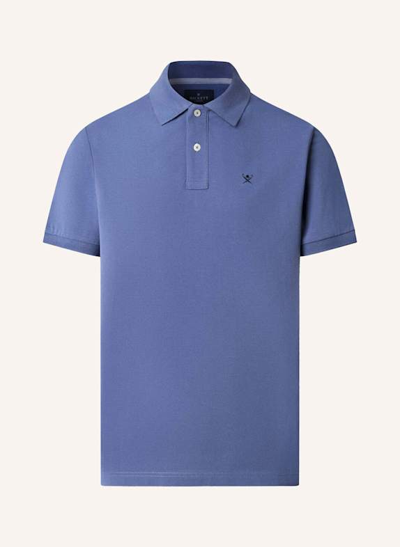 HACKETT LONDON Poloshirt SLIM FIT LOGO BLAU