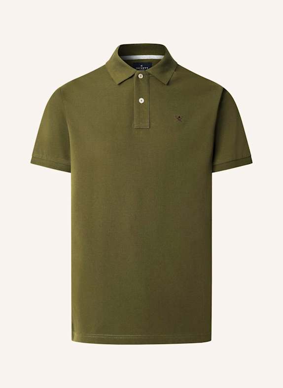 HACKETT LONDON Poloshirt SLIM FIT LOGO GRÜN