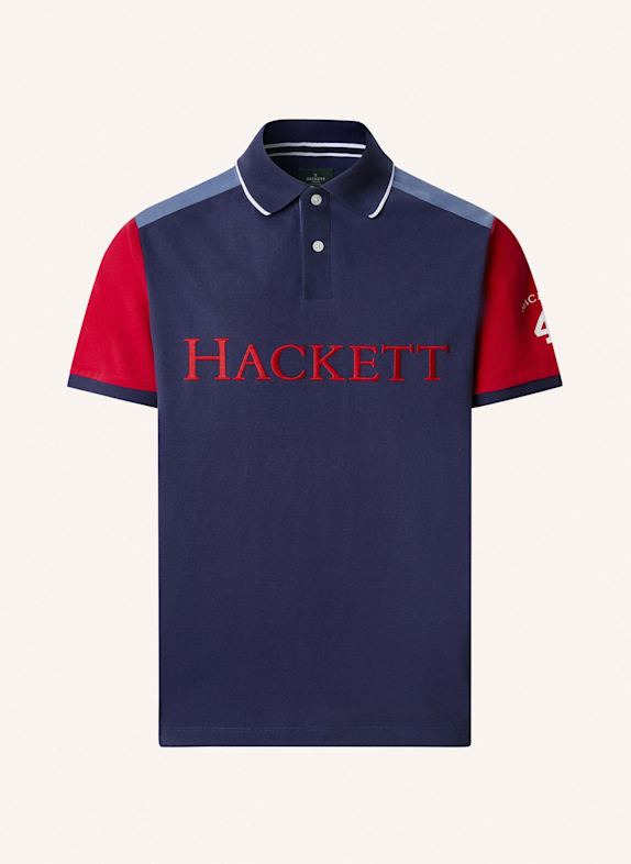 HACKETT LONDON Poloshirt HERITAGE NBR HKT MLT BLAU