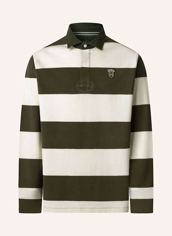 HACKETT LONDON Poloshirt HERITAGE BDG STR RBY CREME