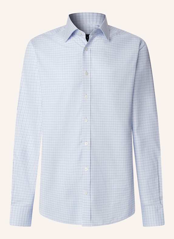 HACKETT LONDON Freizeithemd SKY TATTERSALL HELLBLAU